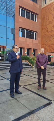 Celebration of 75th Republic Day at Labour Bureau Celebration of 75th Republic Day at Labour Bureau